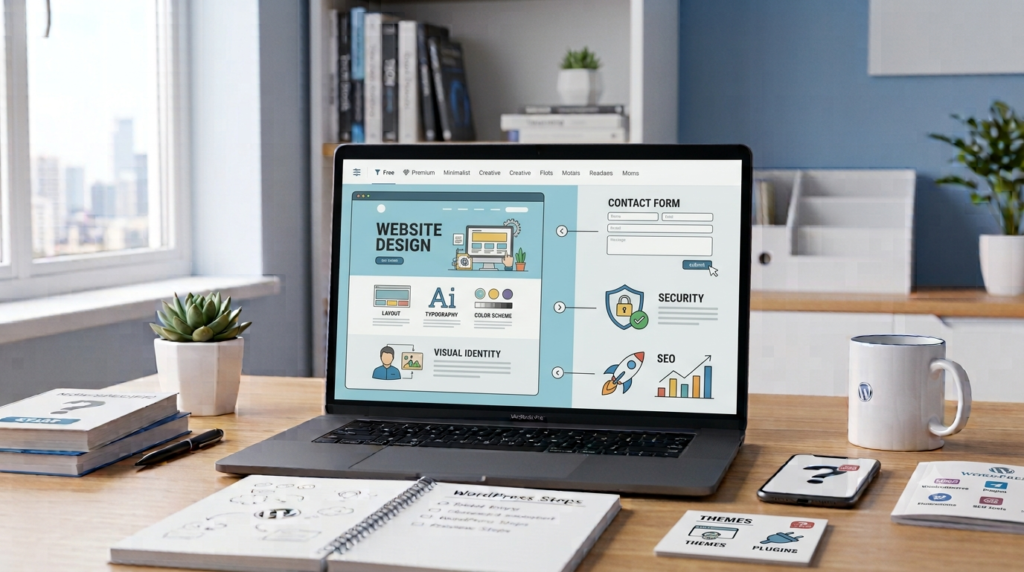 WordPress Theme for Beginners theme customization